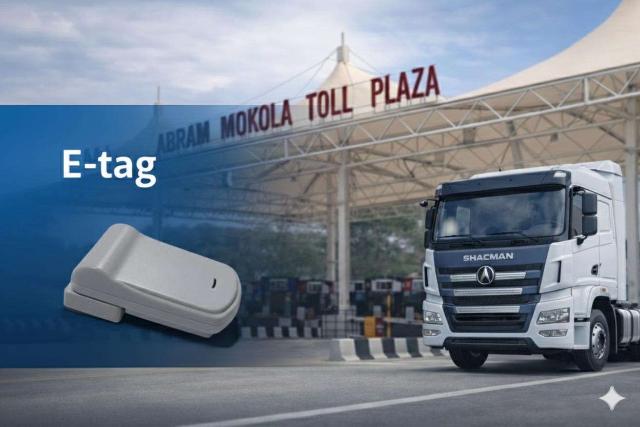 E-Tag device at Konkola Toll Plaza